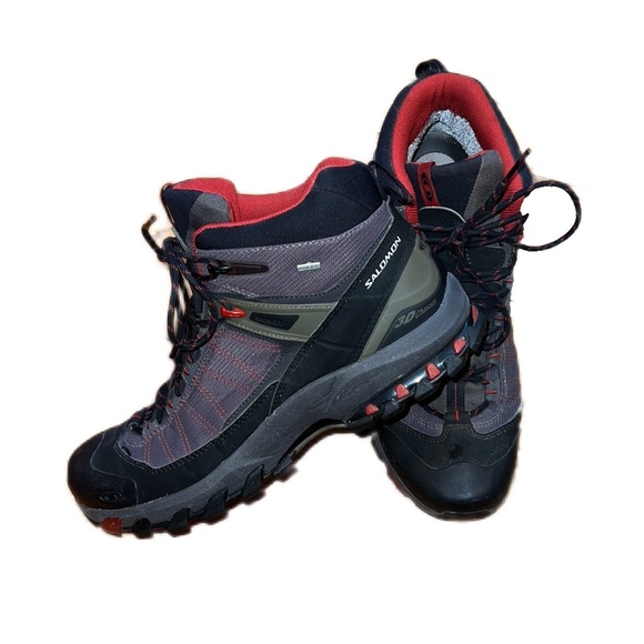 Salomon Shoes Salomon Mens Xa Pro Gore Tex Mid Hiking Boots Size 15